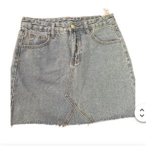 Denim skirt